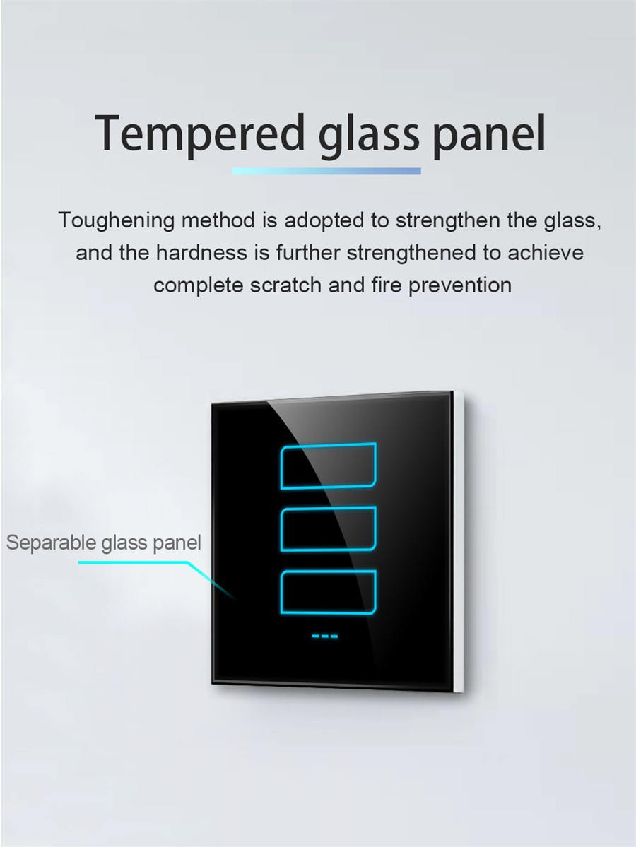 LANBON Cellular Switch Three gang Touch Smart Switch L8C-HS3 07 LANBON Cellular Switch Three gang Touch Smart Switch L8C-HS3 07