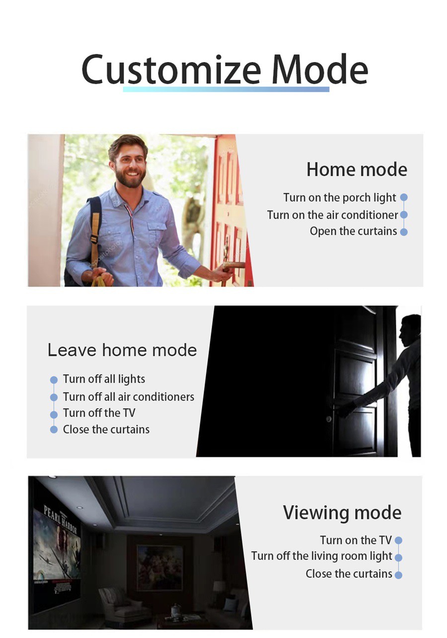LANBON Cellular Switch Three gang Touch Smart Switch L8C-HS3 14 LANBON Cellular Switch Three gang Touch Smart Switch L8C-HS3 14