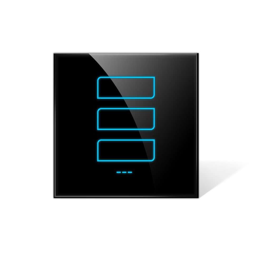 WiFi Zigbee Three Gang Touch